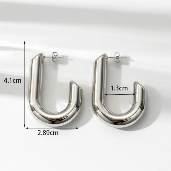 Aretes U Chunky
